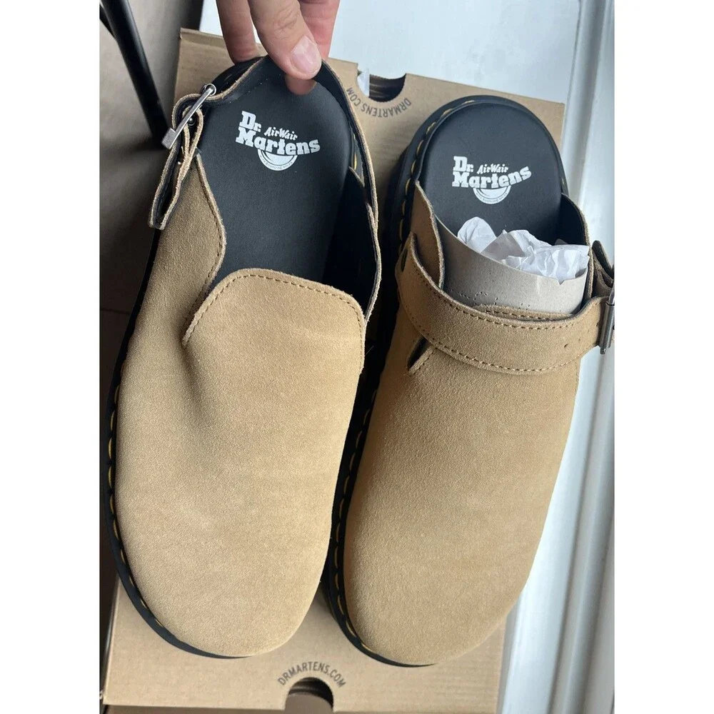 Dr. Martens zebzag suede